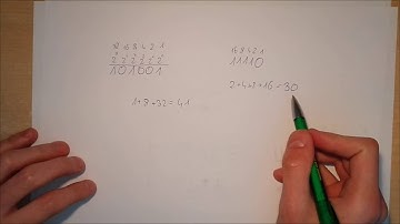 Zamiana systemu 10 na binarny i odwrotnie