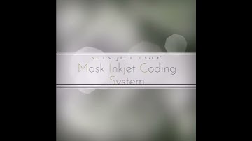 CYCJET Face Mask Inkjet Coding System/How to print medical mask/High Resolution TIJ Portable Inkjet