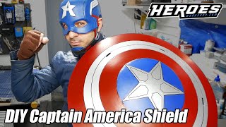 How to: Captain America Shield Tutorial - DIY The Falcon and The Winter Soldier