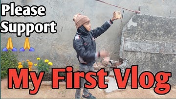 पुरुषोत्तम Ka First Vlog Video ❤️ || My First Vlog ! Rider UP76 