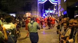 San Mateo 2012. Reinosa, Cantabria. Espectaculares cuerpos de las "majorettes".