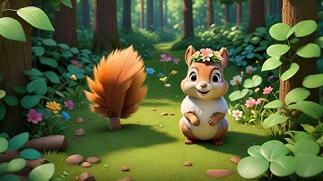 Five Tiny Squirrels Learn to Sort + More Nursery Rhymes & Kids Songs