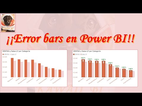 Miniatura del vídeo: Barras de error en Power BI