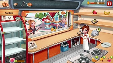 Rising Super Chef - Cook Fast Map 2 Dessert Level 1 (Hard Fast Level)