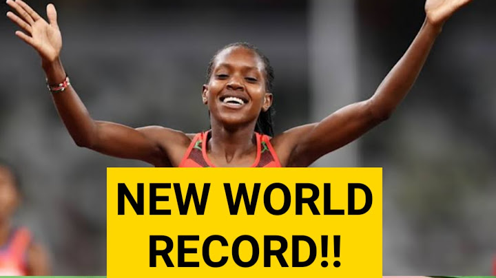 Faith Kipyegon sets new WORLD RECORD in astonishing race||1500m women Florence Diamond League