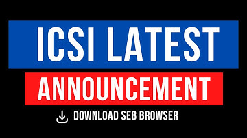 CSEET MOCK TEST ANNOUNCEMENT NOV 2022 | SEB BROWSER