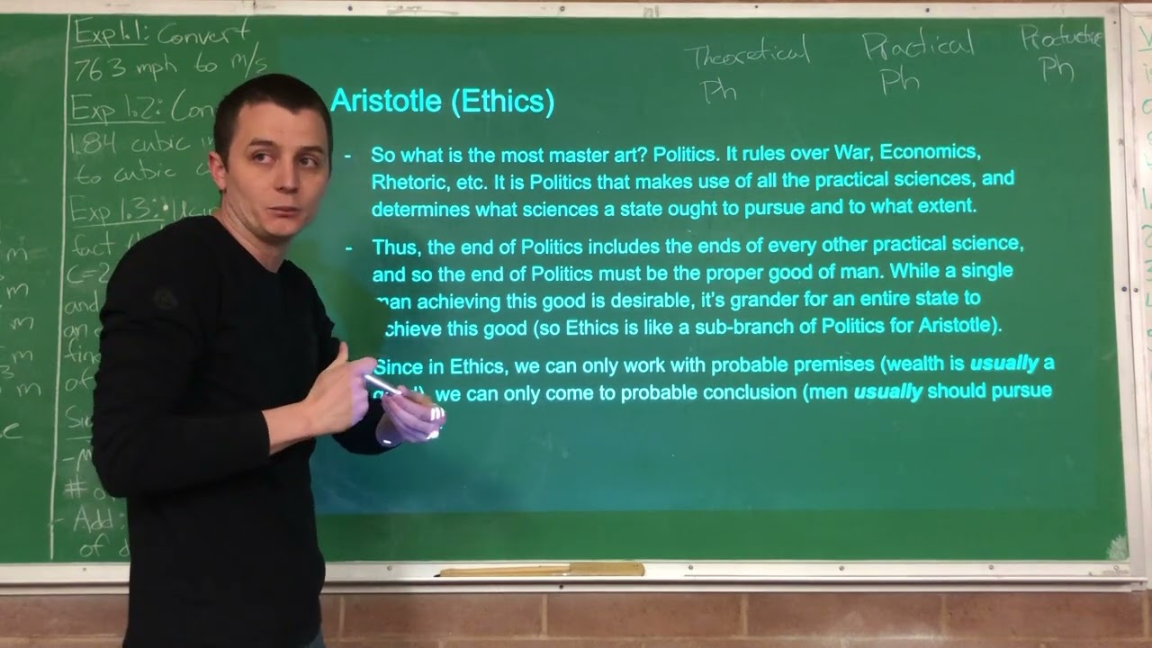 Lecture 21 (Philosophy) Aristotle's Ethics