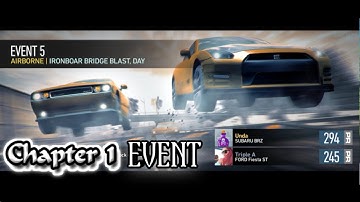 Need for speed no limits - Game play Chapters 1 - 5 Event ( Android )