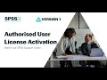 Authorised User License Activation