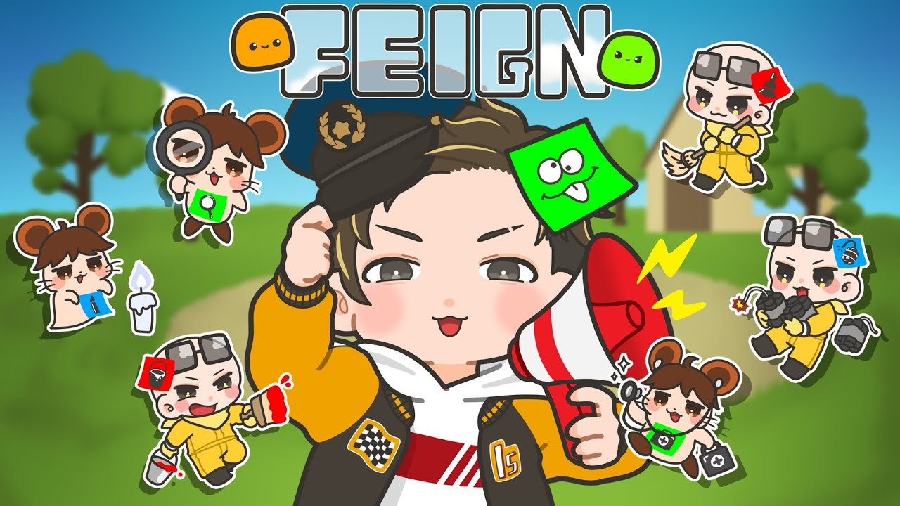 【FEIGN】スナパイさん主催村！喉が死んでしもうた！！ (ﾉω`)【