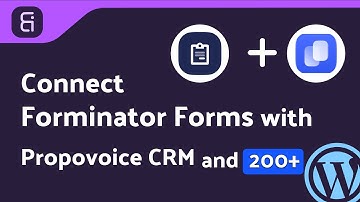 (Free) Integrating Forminator Forms with Propovoice CRM | Step-by-Step Tutorial | Bit Integrations