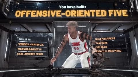*NEW* OVERPOWERED Speed Boosting Center Best Build In NBA 2k20!Rare*Offensive-Oriented five*