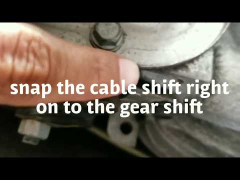 How to fix your Transmission Shift Cable GM Envoy Trailblazer Bravada , Ford, CHRYSLER, Toyota,HONDA