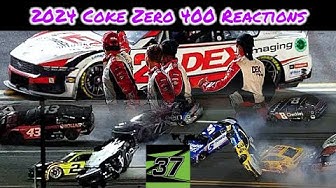 2024 NASCAR Coke Zero 400 Watch Party + Reactions | Re-introducing my friends into NASCAR thumbnail