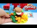 Play Doh Hamburger Burger Builder Play Dough Review by Unboxingsurpriseegg