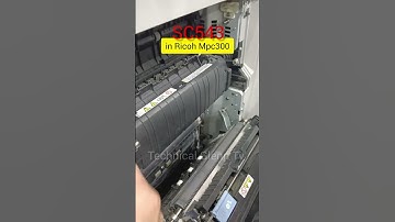 Sc543 in Ricoh mpc300 || Ricoh mpc300, mpc401 error sc543 ||#shortvideo #shorts #copier