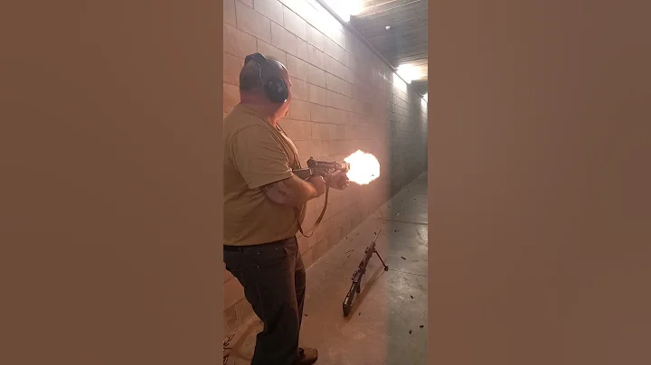 9 mil blank fire testing on the Sten