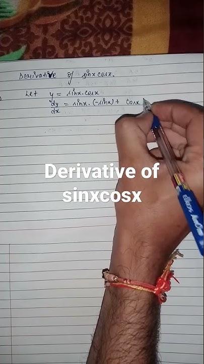 derivative-of-sinxcosx-youtube