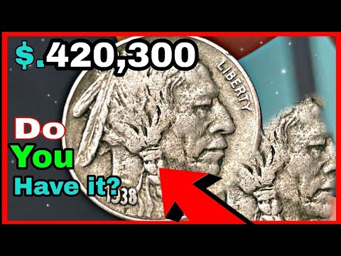 5 Cent BUFFALO NICKEL SELLS FOR GOOD MONEY - RARE NICKELS WORTH MONEY!!