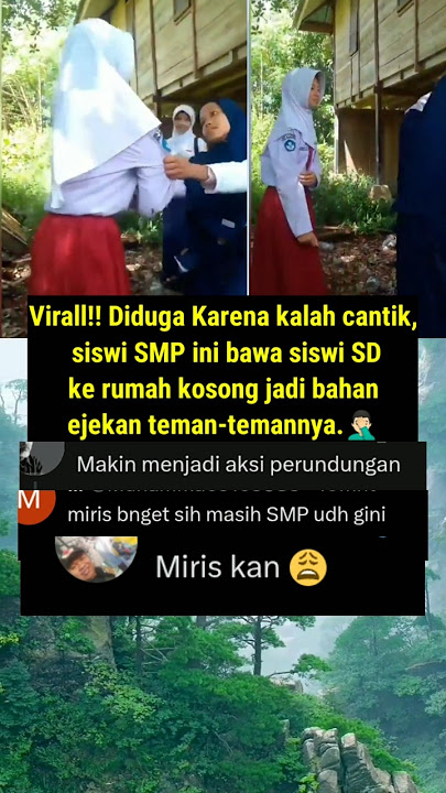 Cemburu Bikin Nekat! Siswi SMP Bully Siswi SD di Rumah Kosong !!! #shortvideo #viralvideo