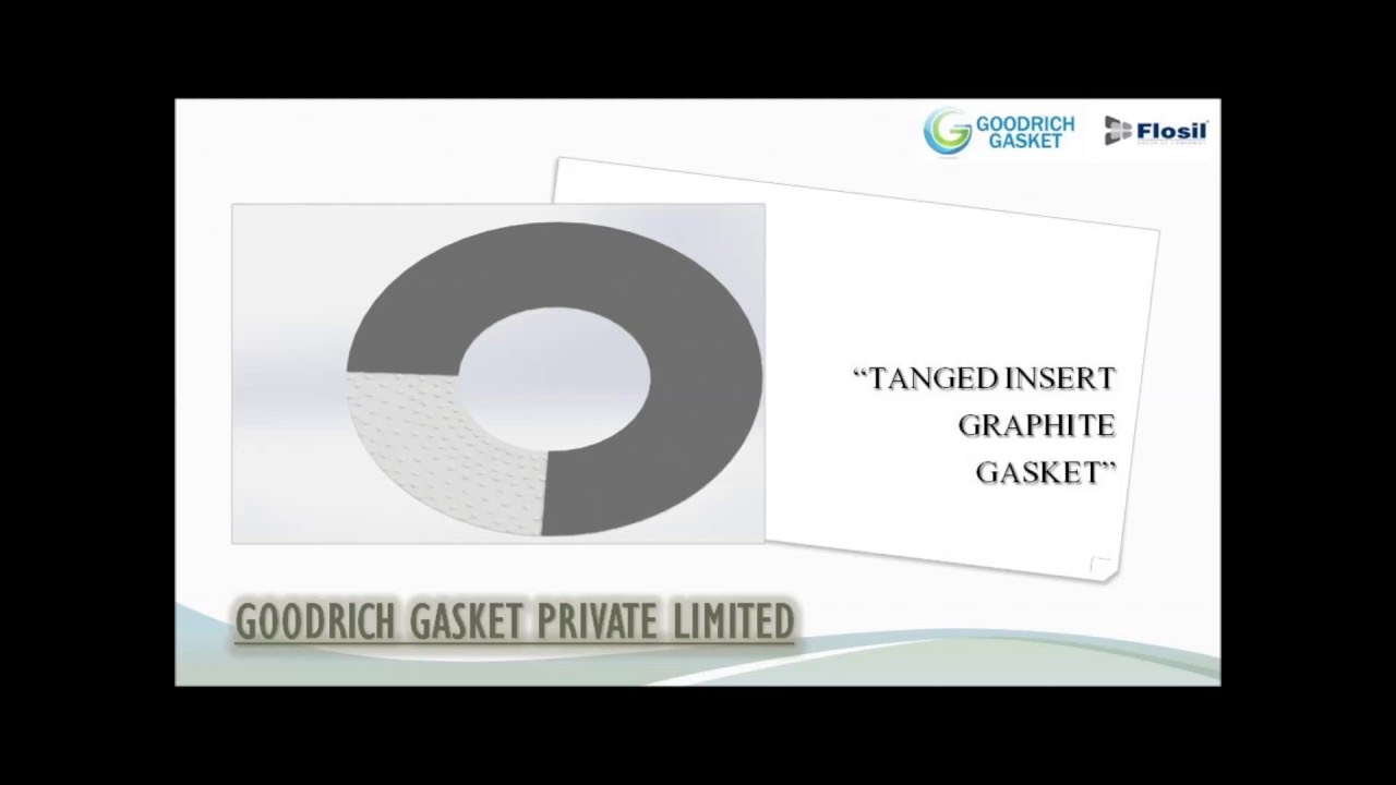 Tanged Insert Graphite Gasket Goodrich Gasket India YouTube