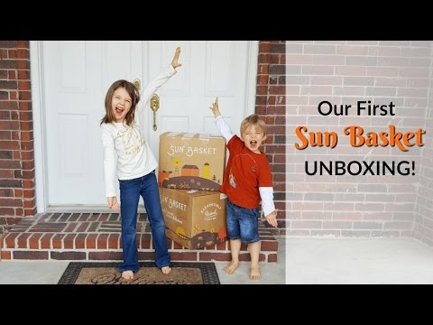 Sun Basket Unboxing! Gluten Free Meal Plan