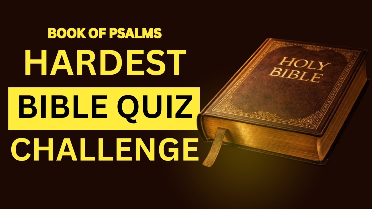 The Most Beautiful Bible Verses Quiz (Psalms Edition) 🕊️ 
