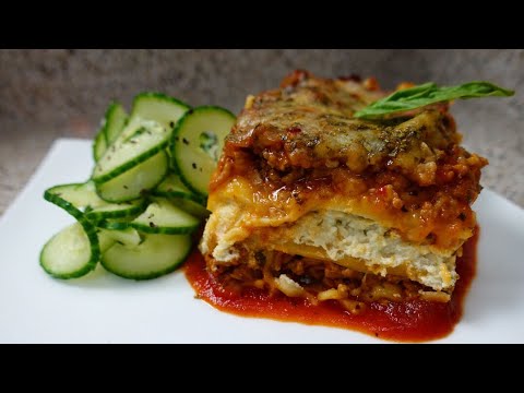 Easy Meat and Cheese Lasagna Recipe