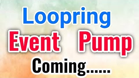 Loopring Event Pump || Loopring Price Prediction! LRC Today News