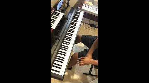 C minor Blues scale multi octaves