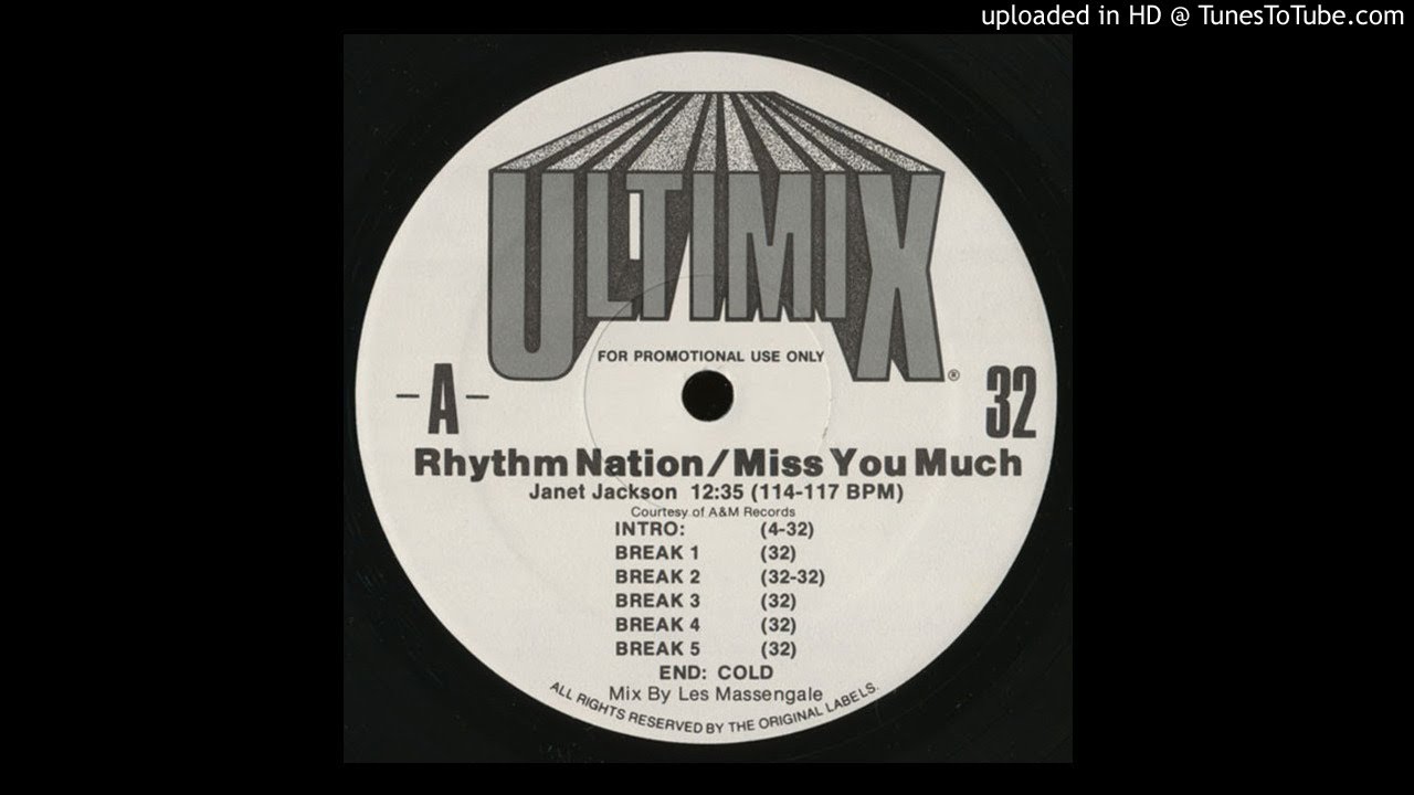 Janet Jackson - Rhythm Nation/Miss You Much (Ultimix Version