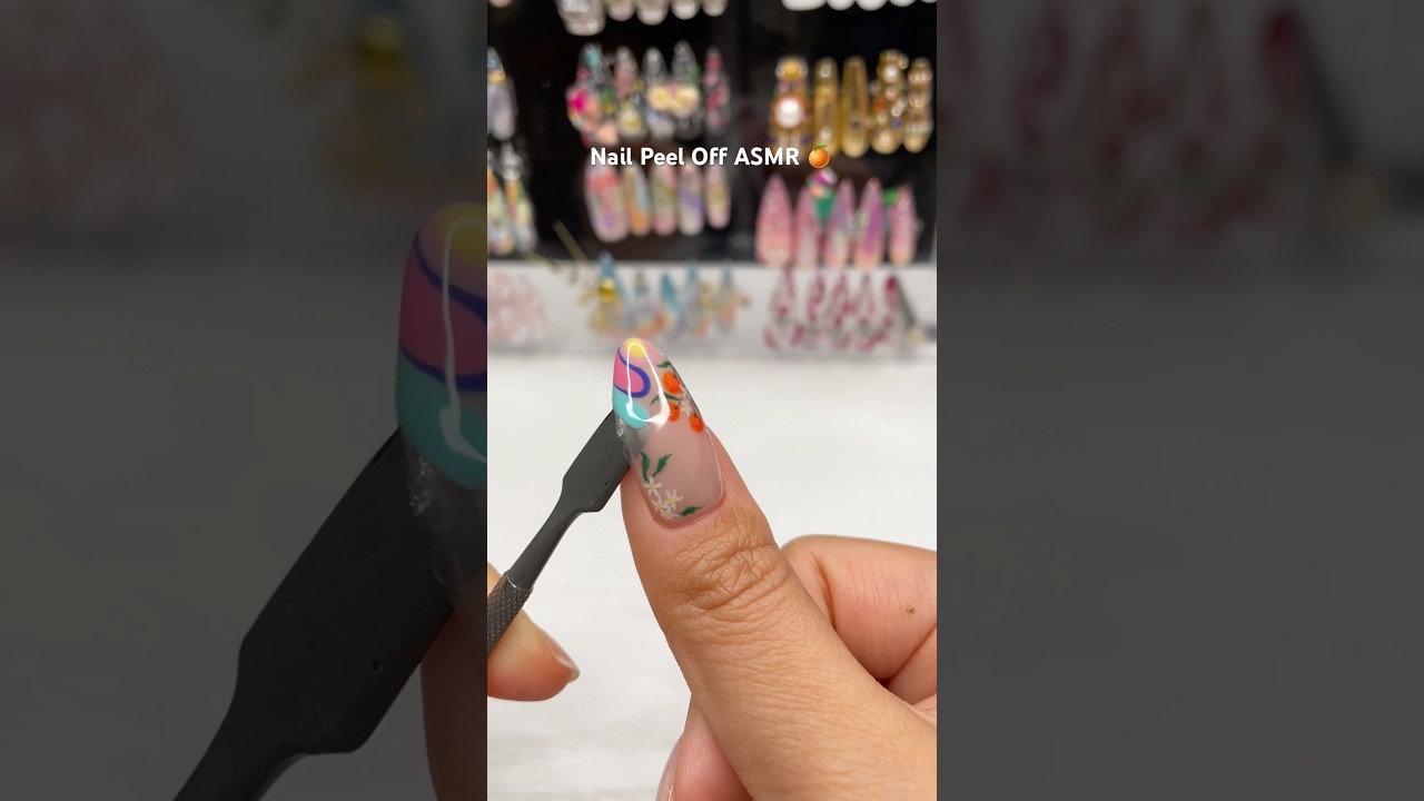Nail Peel Off ASMR 