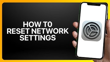 How To Reset Network Settings In iPhone Settings 2025! Tutorial