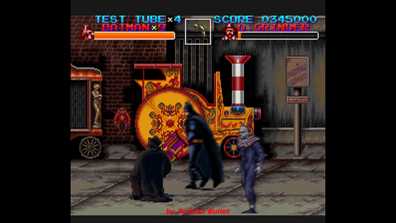 Batman Returns (Super Nintendo / Super Famicom) - (All Bosses | Mania Difficulty)