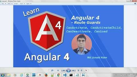 Angular Route Guard (Angular 4) - #15