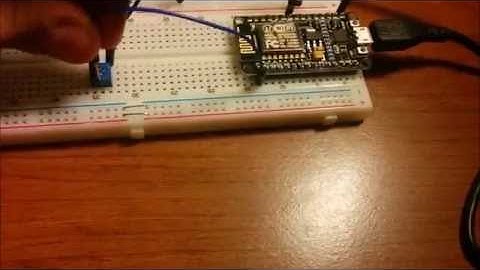 NodeMCU Analog Input