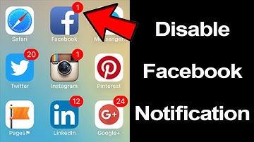 How to disable Facebook notification on android Phone?