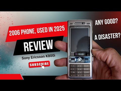 19 Years Later I Try A K800i Sony Ericsson Nostalgia