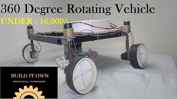 360 degree rotating vehicle l kit l science based automation l final year project l low cost