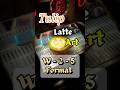Tulip Latte Art|How To Make Tulip Latte Art|Latte Art Tutorial#learnlatteart#shorts#lattearttutorial