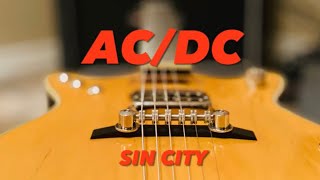 AC/DC Sin City (Malcolm Young Guitar Lesson)