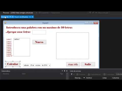 arreglos unidimensionales con