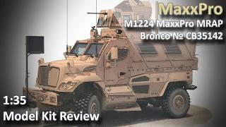 M1224 MaxxPro MRAP 1/35 Model Kit Review