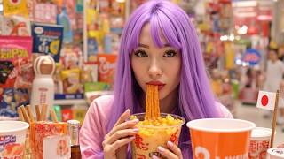 Japonyanin En Aci Noodleini Yedi̇m Japonya Alışverişim