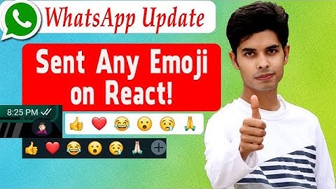 How to Change Whatsapp Reaction Emoji  | Whatsapp Update | TechTorial