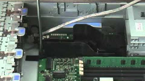 IBM System x3690 X5 - FRU - Remove SAS Cable Guide