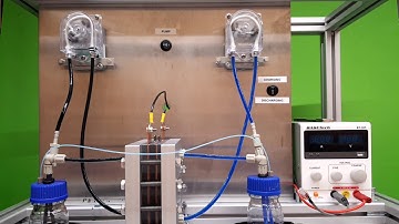 Time Laps Discharging of Redox Flow Battery