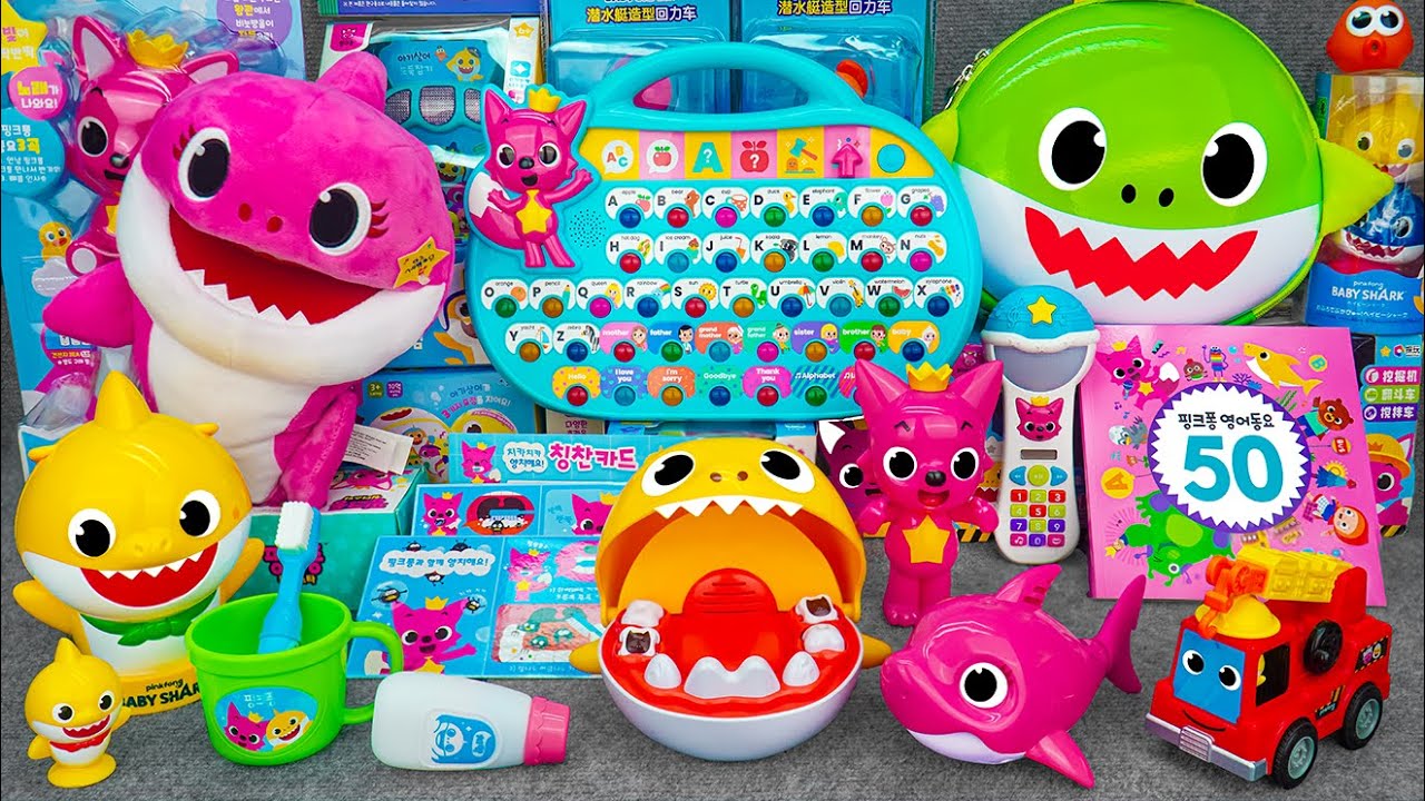 Baby Shark Book Pinkfong - Baby Shark ABC Alphabet Bus Preschool Toy Melody  Education Play Set For Kids - Original Korea Pinkfong Model By Koreajedi -  | PH Pinkfong Toys