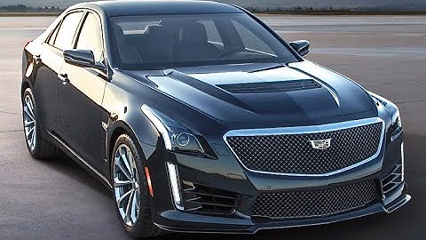 200 MPH Cadillac CTS-V 2016 First Commercial New Cadillac Model 2015 CARJAM TV 4K 2015