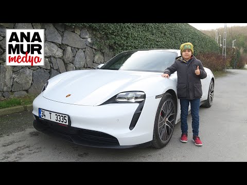 Porsche Taycan 4S Performance Plus 2020 Baba Oğul Test / 4 saniyede 100 km/s hıza çıktık!